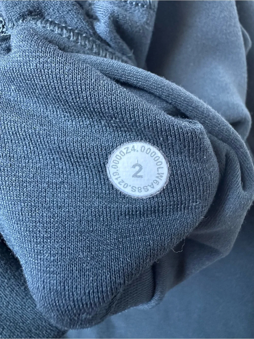Lululemon Athleisure Pilates Gym Wear Workout Leggings Grey Size 2